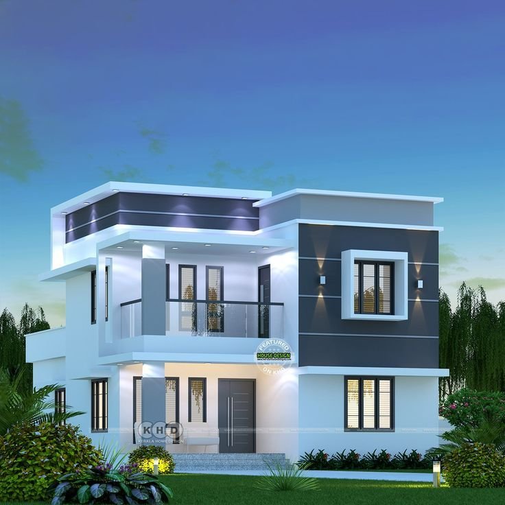 Stunning modern house rendering